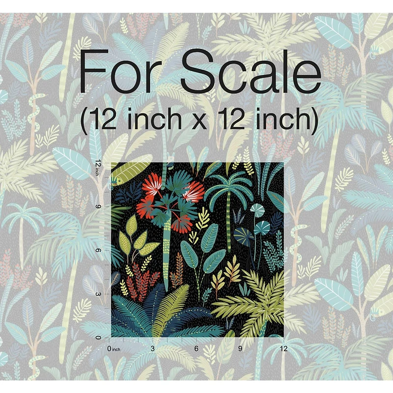 RoomMates Tropical Eden Peel & Stick Wallpaper