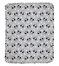 Disney® 48" Mickey Mouse No Sew Fleece Throw Kit