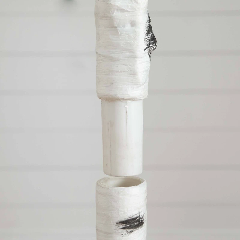 7ft. Pre-Lit White Birch Artificial Christmas Tree, Warm White LED Lights