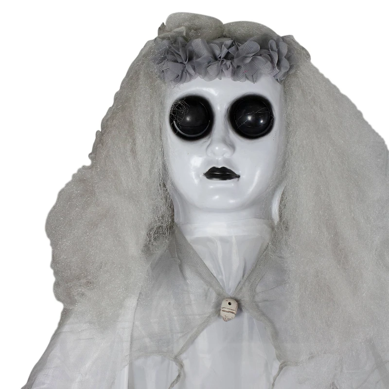 6ft. Lighted & Animated Ghost Bride Halloween Decoration