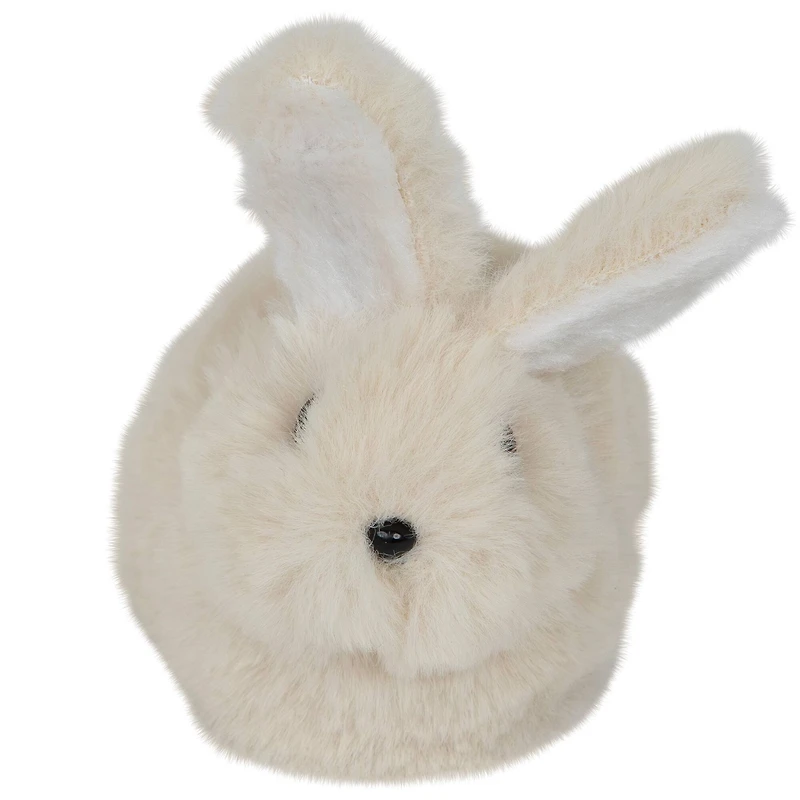 4.5" x 4.75" Plush Sitting Easter Bunny Rabbit Spring Figure