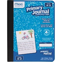 Mead® Half Page Ruled Primary Journal, 6 Pack of 100