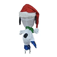 Peanuts® 2ft. 3D Pre-Lit Skating Snoopy Yard Décor