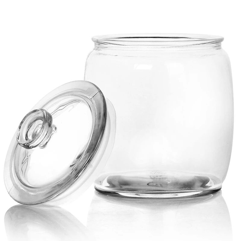 Martha Stewart Clear Glass Canister Set