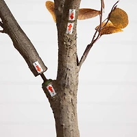 8ft. Potted Artificial Autumn Eucalyptus Tree