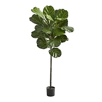 4.5ft. Potted Fiddle Leaf Artificial Tree