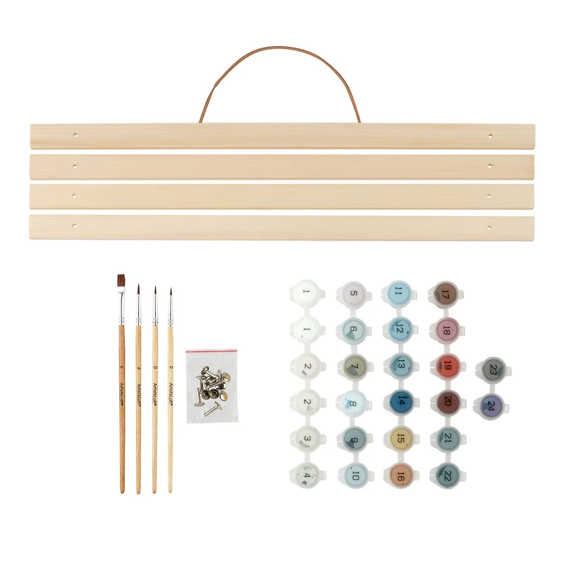 16" x 20" Snow Village Paint-by-Number Kit by Artist's Loft™