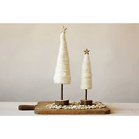 Hello Honey® 18" Wool Christmas Tree with Star