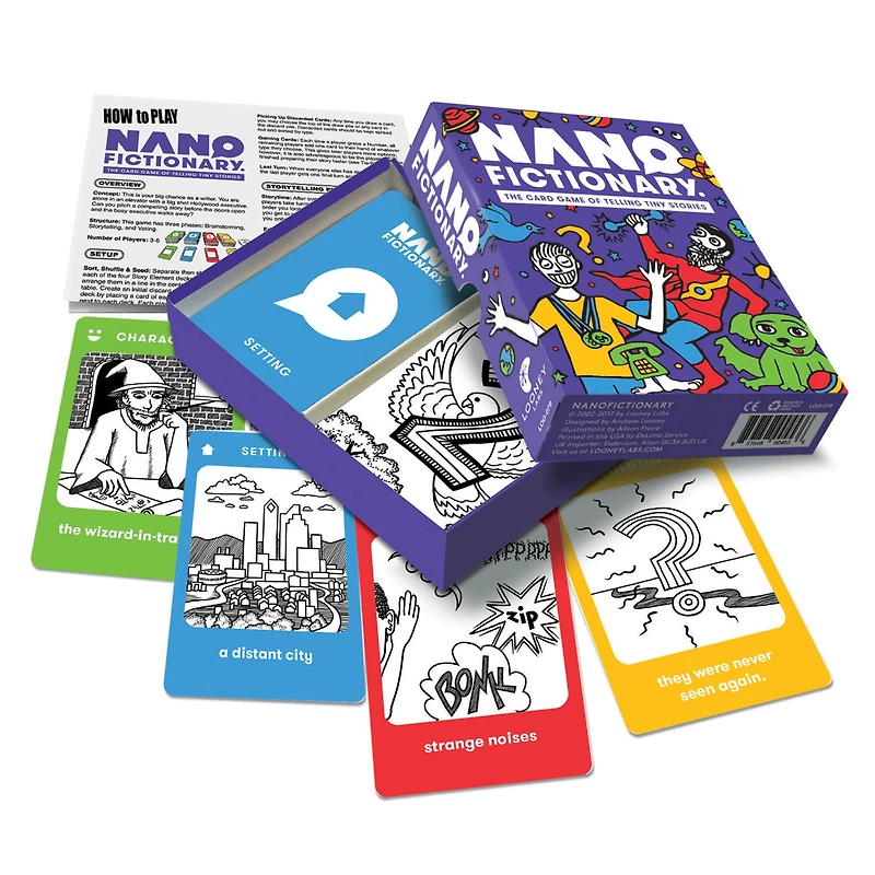 Looney Labs Nanofictionary Card Game