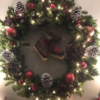 20" Canadian Pine Artificial Christmas Wreath