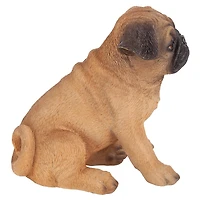 Design Toscano 7" Pug Puppy Partner Collectible Dog Statue