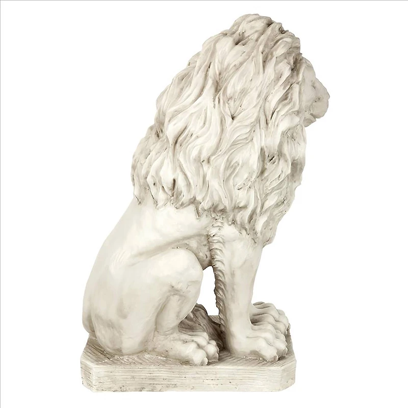 Design Toscano 21" Mansfield Manor Lion Sentinel Statue