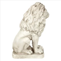 Design Toscano 21" Mansfield Manor Lion Sentinel Statue