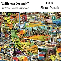 Hart Puzzles California Dreamin' 1000 Piece Puzzle