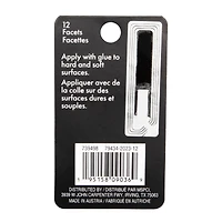 6mm Crystal AB Raindrop Glue-On Austrian Crystals by Bead Landing™, 10ct.