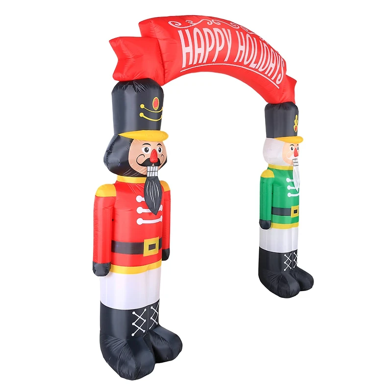 Airflowz™ 8ft. Inflatable Nutcrackers Archway