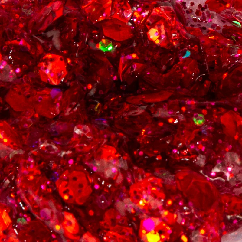 1.8oz. Red Iridescent Chunky Glitter Glue by Creatology™