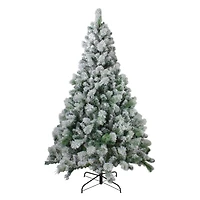 6.5ft. Unlit Flocked Somerset Spruce Artificial Christmas Tree