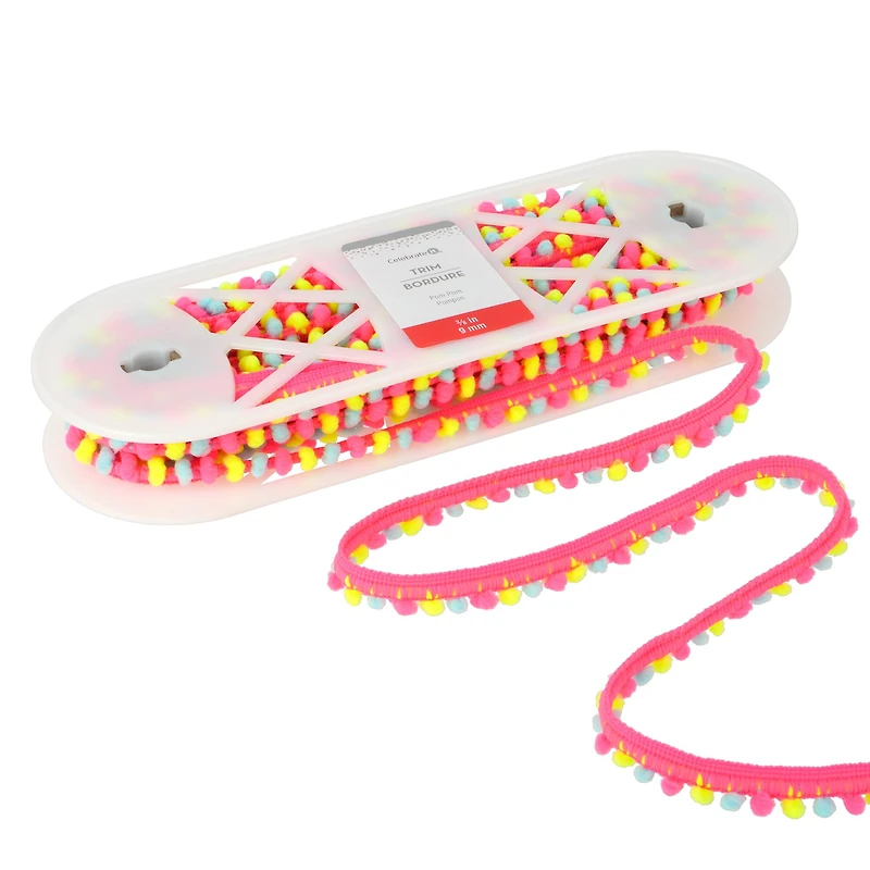 3/8" Pom Pom Trim by Celebrate It