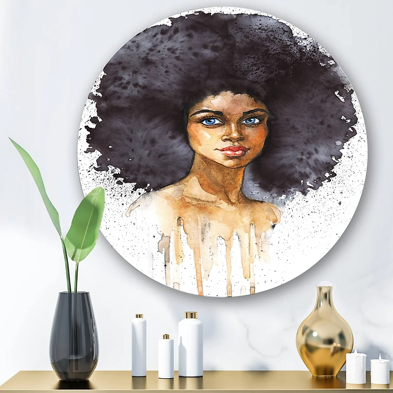 Designart - Portrait of African American Woman X