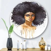 Designart - Portrait of African American Woman X