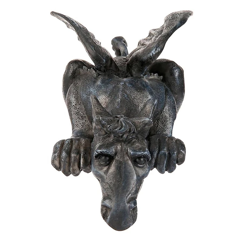 Design Toscano 3.5" Whittingford the Chagrined Sitting Dragon Sculpture Set 