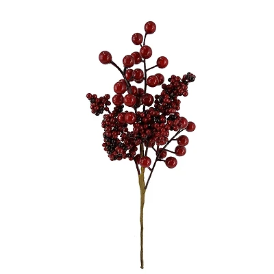 10.5" Dark Red Berry Cluster Pick by Ashland®