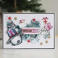Pink Ink Designs® Christmas Series Pawsome Pooch A5 Clear Stamp Set