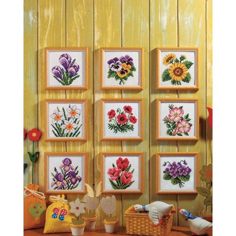 Orchidea Cross Stitch Kit Tulips