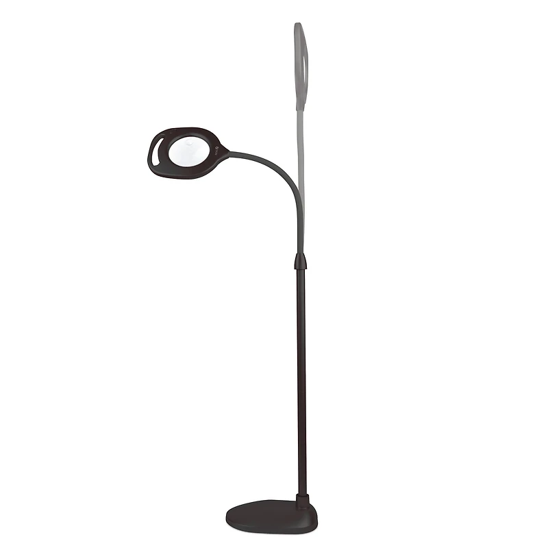 OttLite 2-in-1 LED Magnifier Floor and Table Light