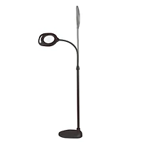 OttLite 2-in-1 LED Magnifier Floor and Table Light