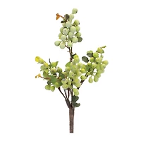 17" Green Berry Foliage Sprays, 6ct.