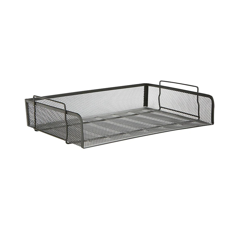Mind Reader Stackable Metal Mesh Tray & Desk Document Organizer Set