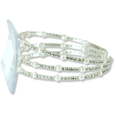 Jam Paper Windsor Flower Bracelet