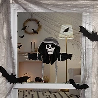 10" Spooky Skeleton 3D Halloween Window Decoration
