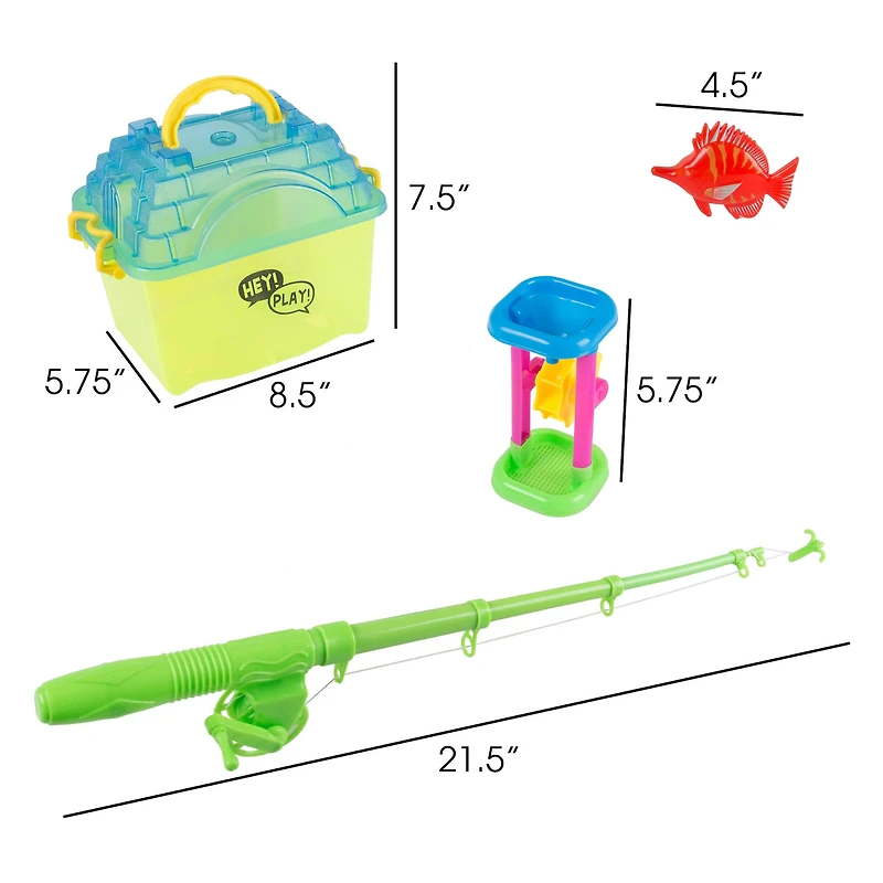 Toy Time Kid's Toy Fishing Set
