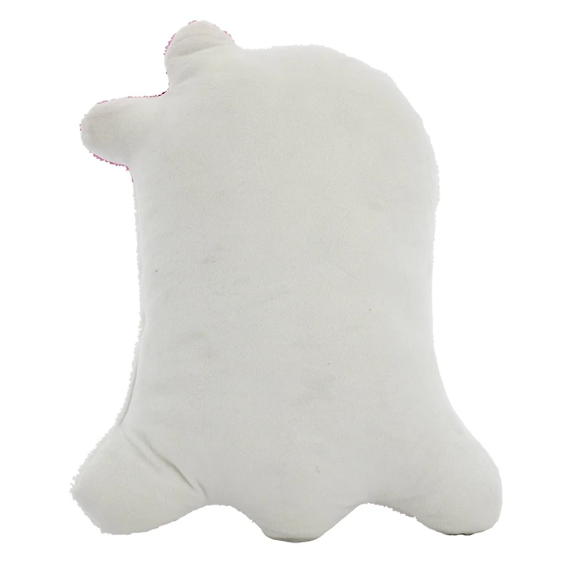 11" x 14" White Ghost with Pink Bow Pillow by Ashland®