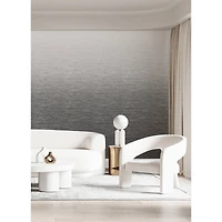 Katie Hunt Light Gray Ombre Mist Wall Mural