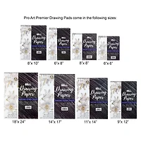 Pro Art® Premium Wire-Bound Drawing Paper Pad