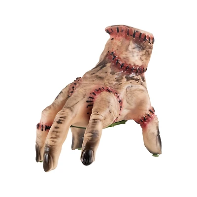 9.25" Animated Severed Hand with Sound Halloween Decoration
