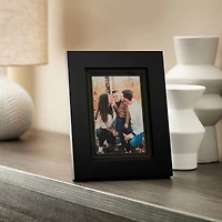 Gallery Black Frame with Black Double Mat by Studio Décor