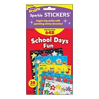Trend Enterprises, Inc. School Days Sparkle Stickers®, 648ct.