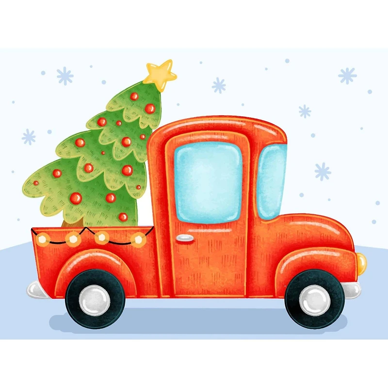 Oven Christmas Morning Cross Stitch Kit