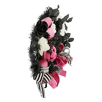 24" Pink Jack-o'-Lantern Wreath by Ashland®
