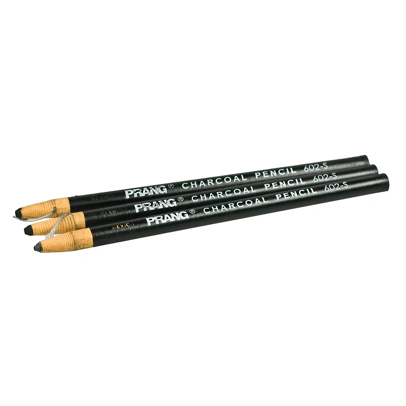 6 Packs: 12 ct. (72 total) Prang® Peel Off Charcoal Pencils