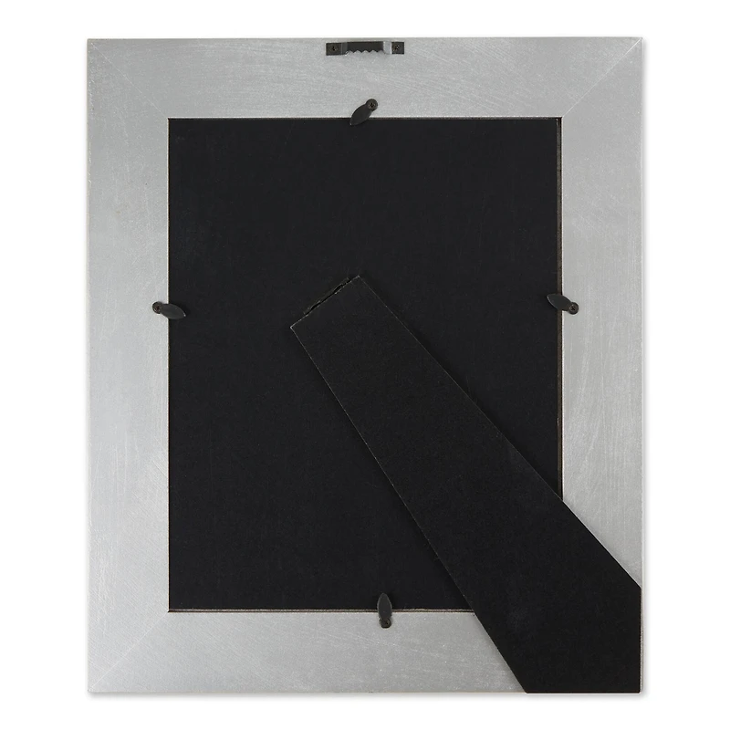 DII® Antique Silver Rub 8" x 10" Farmhouse Picture Frame