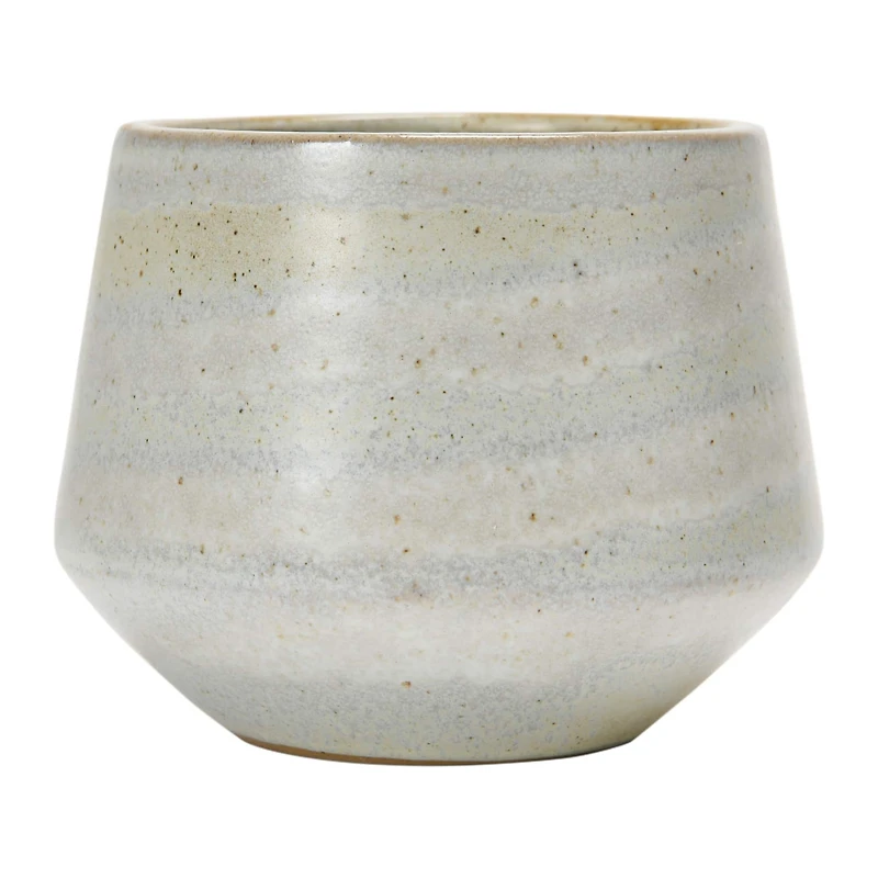 4'' Reactive Glaze Stoneware Planter