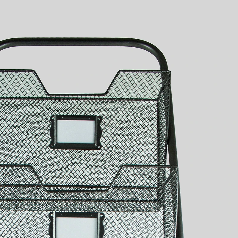 3ft. Metal Mesh Magazine Rack