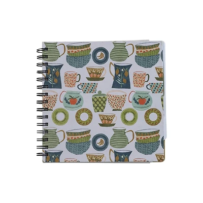 Hello Honey® 8" Multicolor Spiral Bound Paper Recipe Journal