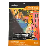 Brea Reese™ 9" x 12" When in Rome Scratch Art Paper Pad